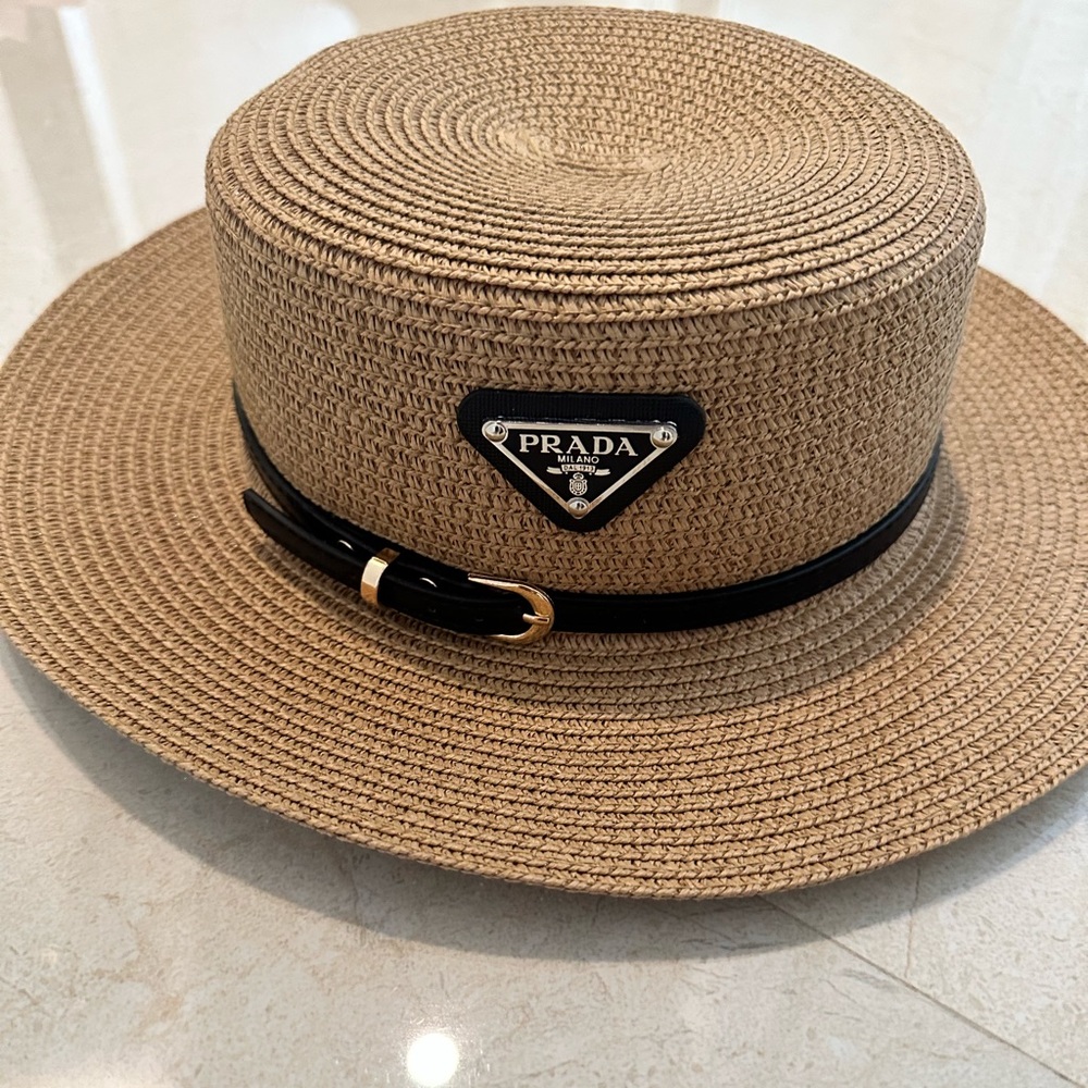 Prada straw hat